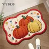Alfombra de Piso Estilo Lana 5D Linda de Dibujos Animados para Baño Entrada Felpudo Absorbente de Agua Alfombra para Puerta de Entrada