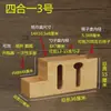 Caixa de Armazenamento Multifuncional de Bambu Porta-Hashi para Restaurante Comercial Caixa de Papel para Guardanapo de Hotel Loja de Macarrão Porta-Hashi para Lenços de Papel
