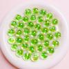 16mm Alta qualidade UV transparente coração de açúcar contas redondas furo reto com furo para passar fio material para corrente de celular pulseira acessórios de joalheria