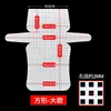 Piezas de Malla para Dar Forma a Bolsas, Láminas de Malla de Plástico Redondas y Cuadradas para Hacer Cojines para Bolsas, Accesorios y Materiales de Tejido Hecho a Mano