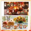 Decoração de Mesa de Ação de Graças de Madeira Transfronteiriça, Anão de Outono, Abóbora, Atmosfera Festiva, Item para Venda, Pingente de Decoração para Casa