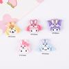 Accesorios de Resina Dibujos Animados Sanrio diy Pegamento Crema Parche para Carcasa de Teléfono Móvil Vaso de Agua Pasta Caja de Almacenamiento Material para Zapatos con Agujeros