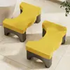 Taburete de Pie para Inodoro Moderno Minimalista Engrosado para Defecar Baño Adulto Resistente Artefacto para Ponerse en Cuclillas Engrosado