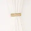 Atrapasueños de Mariposa Europeos y Americanos Transfronterizos Exquisitos y Elegantes de Lujo Incrustados con Diamantes para Cortinas del Hogar, Dormitorio y Sala de Estar, Ganchos para Cortinas al por Mayor
