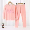 Ropa de Otoño para Niños y Conjunto de Pantalones Nuevo Conjunto de Ropa Interior de Algodón Leica Clase A para Niños y Niñas Bebé Ropa de Casa Fabricantes