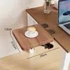 Placa de Extensão de Mesa Dobrável Ferramenta de Expansão para Mesa de Computador Braço de Extensão Lateral Suporte Bandeja para Teclado