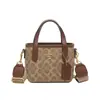 2026 Verão Novo Modelo Vintage Transfronteiriça High-End Retrô Bolsa de Ombro Único Transversal Bolsa Tote Cesta para Mulheres
