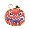 Pendente Transfronteiriço 125 Gotejante de Óleo Fantasma de Halloween Crânio Morcego Morte Pingente DIY Pulseira Chaveiro Joia Pingente