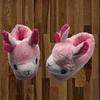 Invierno interior hogar dibujos animados cálido animal zapatos de algodón transfronterizo lindo animación alpaca zapatillas de algodón una generación de cabello
