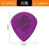 Palheta de guitarra Dunlop Tortex pequena tartaruga Jazz H3 M3 L3 casco de tartaruga