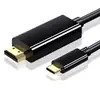 Cable de Conversión HD de Tipo C a HDMI 1.8 m Cable de Conexión de Pantalla Compartida para Teléfono Móvil, Portátil, TV Tipo C 30Hz