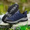 Zapatos de senderismo para deportes de camping y running talla grande transfronterizos nuevos zapatos de senderismo para hombre antideslizantes para exteriores zapatos de senderismo para hombre resistentes al desgaste