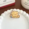Clipes de papel em formato de filhote, fofos e delicados, perfeitos para estudantes, clipes de cauda longa, clipes para recados pequenos, design criativo e adorável