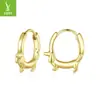 Originales Aros de Oreja de Perro Salchicha Yinziyun Lindos Animales Aros de Cobre Moda Accesorios para Orejas