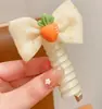 Lazos para el cabello en espiral para niños, línea telefónica, dibujos animados Sanrio, no dañan el cabello, cuerda elástica, diadema para coleta alta para niñas