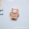 Lindo osito de dibujos animados, conejito, sándwich de galleta, comida de simulación, juego de galletas, bricolaje, crema, pegamento, resina, accesorios de joyería