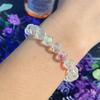 Mu Shang Pulsera Transfronteriza Nueva Pulsera de Cristal Transparente Colorida para Mujer Pulsera de Venta Caliente Pulsera Viento Ing Venta al por Mayor