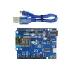 Placa de desenvolvimento versão melhorada UNO R3 driver CH340 módulo microcontrolador ATmega328P compatível com arduino