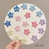 Pinzas para el Cabello de Estrella Lindos Clips Pequeños de Colores Accesorios para el Cabello Pinzas Laterales para Mujer Estilo Coreano Pasadores de Estrella de Cinco Puntas Pinzas para el Flequillo Venta al por Mayor