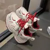 Tenis para niños zapatos de niño 2025 primavera nuevo estilo niños medianos y grandes zapatos casuales de malla zapatos para correr zapatos de papá de niña