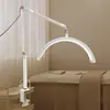 Lâmpada de beleza LED mais vendida internacionalmente, luz suplementar para arte de unhas, extensão de cílios e tatuagem, luz suplementar em forma de U LED curva para piso, proteção para os olhos