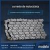 Corrente para Motocicleta Off-Road 428/630/530/42H0 96/88/108/116 Elos Elo da Corrente Espessado Fixadores