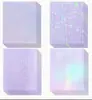 Película Holográfica Autoadhesiva para Laminación en Frío A4, Película Protectora de Vinilo para Scrapbooking DIY Manualidades Hechas a Mano