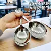 Cuchara de Servir de Acero Inoxidable 304, Cuchara Dorada Grande para el Hogar, Cuchara para Sopa, Espumadera, Cuchara Comunitaria Específica para Hotel