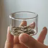 Tarro de Almacenamiento de Vidrio de Madera de Acacia Tarro para Café en Grano Té Tarro de Almacenamiento de Granos de Cocina Vidrio de Borosilicato Alto Tarro Sellado