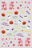 Adesivo de Unha Cartoon Vaca Gato Urso Morango Bob Esponja Halloween Grimace para Unhas Femininas