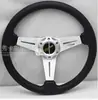 Volante Modificado para Carro Volante de Corrida de 14 polegadas Volante Universal para Competição Volante Personalizado Incrível
