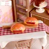 Resina Simulación Ensalada de Verduras Hot Dog Sándwich Hamburguesa Modelo 3D Adorno Imán para Refrigerador Manualidad
