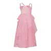Popular Comércio Exterior Mágica Bruxa Má Princesa Vestido Lantejoula Rosa Vestido Glenda Cosplay Vestido de Menina