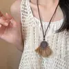 ¡¡¡Súper lindo!!! Collar Colgante Perro Globo M&M Rojo para Mujer, Nuevo Accesorio de Cadena para Suéter de Alta Gama Otoño e Invierno 2025