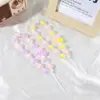 Amor cordão nicho feito à mão miçangas coloridas cordão para celular corda curta anti-perda corrente para celular de miçangas masculina Pérola