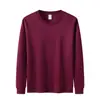 Nueva sudadera de color liso con cuello redondo para otoño e invierno con logotipo personalizado, adecuada para impresión transfronteriza y venta al por mayor