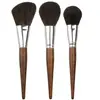 Novo Conjunto de Pincéis de Maquiagem com Cabo de Madeira Cangzhou, Conjunto Completo de Pincel para Sombra Nasal, Pincel para Blush, Pincel para Sombra dos Olhos, Conjunto de Pincéis de Maquiagem de Detalhe