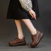 Comercio Exterior Transfronterizo Songgao Suela Gruesa 2026 Nuevos Cómodos Zapatos de Madre de una Sola Pieza Punta Redonda Ligeros Versátiles Antideslizantes Casuales Zapatos para Mujer