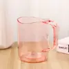 Taza de Enjuague Bucal Personalizada para el Hogar, Taza Nórdica de Alta Gama, Taza para Cepillos de Dientes para Parejas, Taza Transparente de Lujo Ligero, Taza para Lavarse