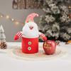 Bolsa de regalo de Navidad, bolsa portátil de Nochebuena para manzanas, bolsa de dulces, caja de embalaje de frutas de seguridad, bolsa de regalo pequeña creativa