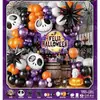 Feliz Halloween Set de Globos de Halloween en Español Suministros para Decoración de Fiestas Amazon Transfronterizo