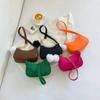 Bolsa Pequena para Mulheres 2023 Primavera Bolsa de Ombro Retrô Bolsa Transversal Simples e Fashion Bolsa de Axila Estilo Estrangeiro Bolsa Feminina de Feltro