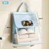 Artefato de Armazenamento de Roupas para Banheiro Bolsa Impermeável para Roupas Artefato de Armazenamento de Roupas Limpas para Banheiro Bolsa de Pendurar Impermeável para Banho de Dormitório