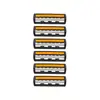 Rasuradora Desechable Hoja de Tres Capas Rasuradora de Barba Rasuradora de Barba Rasuradora de Afeitar Rasuradora Manual para Hombres