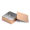 Square Tin Box Cookie Box Mooncake Box Packaging Gift Tinplate Box Storage Customizable with Printed Patterns and Sealed