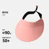 Sombrero de Protección Solar, Plegable y Ajustable, Verano para Mujer de Secado Rápido para Cabeza Grande de Adulto con Protección UV Sombrero de Sol Abierto