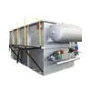 Máquina de flotación por aire disuelto horizontal, equipo de tratamiento de aguas residuales de impresión y teñido textil, tratamiento de aguas residuales de procesamiento de carne de fábrica de alimentos