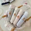 A305 # Bragas de cintura media para mujer con temática de osito, dulces y esponjosas, para niñas, nuevo modelo 2026, algodón puro, protección antibacteriana