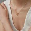 Collar Banyan Tree S925 de plata con 26 letras en inglés Love Rose, cadena de clavícula ligera y lujosa para mujer, regalo para el Día de la Madre