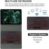 Funda con teclado Bluetooth inalámbrico para tableta Google Pixel de 11 pulgadas Funda para tableta Google
